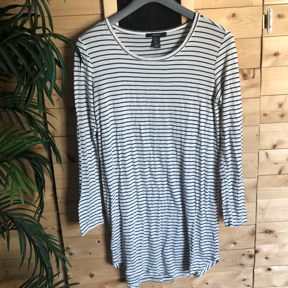 Long sleeved T-shirt dress